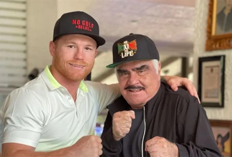 Canelo &Aacute;lvarez env&iacute;a emotivo mensaje a Vicente Fern&aacute;ndez antes de su pelea 