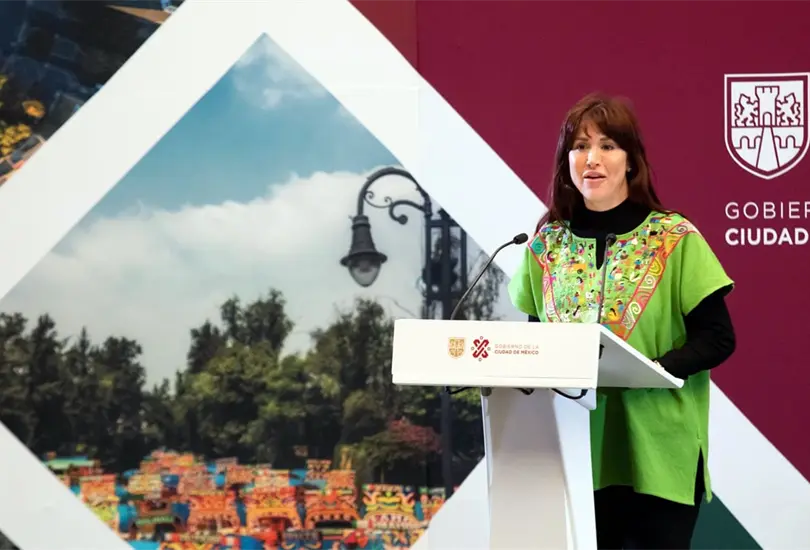 Sale Paola F&eacute;lix D&iacute;az de la secretar&iacute;a de Turismo de la Ciudad de M&eacute;xico tras esc&aacute;ndalo