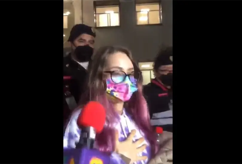 VIDEO: Estoy muy feliz porque ya estoy libre, dice YosStop tras salir de prisi&oacute;n