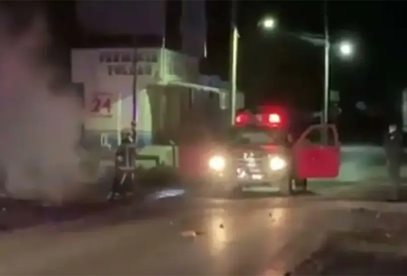 Se registra balacera en Tula, Hidalgo para liberar a reos de penal 