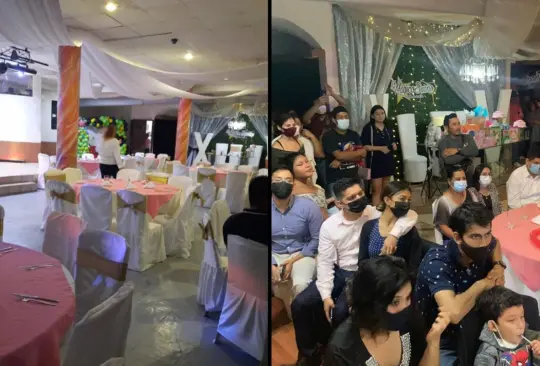 Invitados plantan a quinceañera en fiesta, se hace viral y vecinos llenan el salón Invitados plantan a quinceañera en fiesta, se hace viral y vecinos llenan el salón