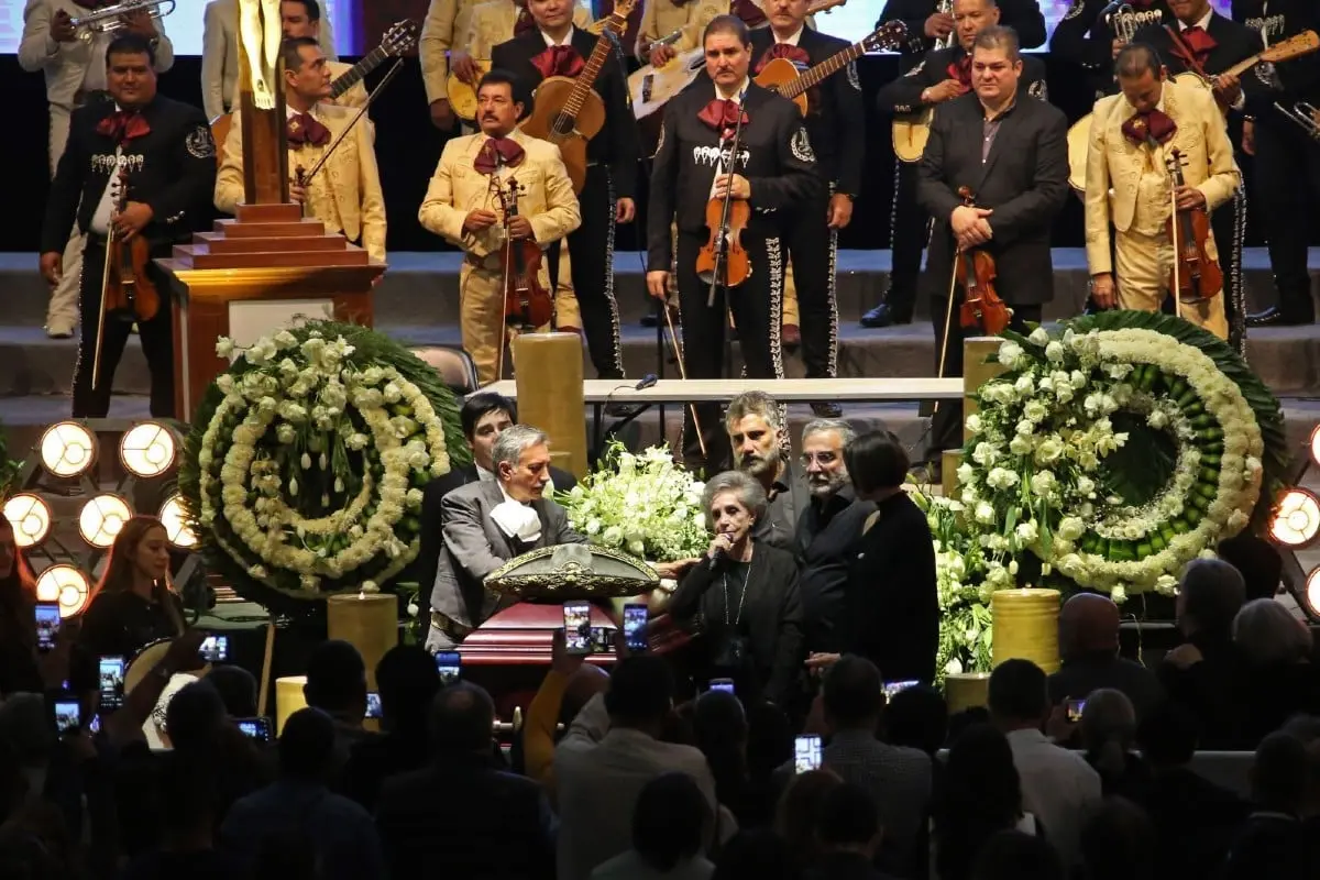 Funeral de Vicente Fernández/Foto: Cuartoscuro