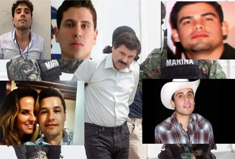 &iquest;Qui&eacute;nes son todos los hijos de Joaqu&iacute;n "Chapo" Guzm&aacute;n y a qu&eacute; se dedican?
