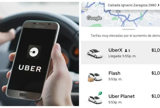 Usuarios de Uber y Didi se quejan de las altas tarifas en viajes cortos Usuarios de Uber y Didi se quejan de las altas tarifas en viajes cortos