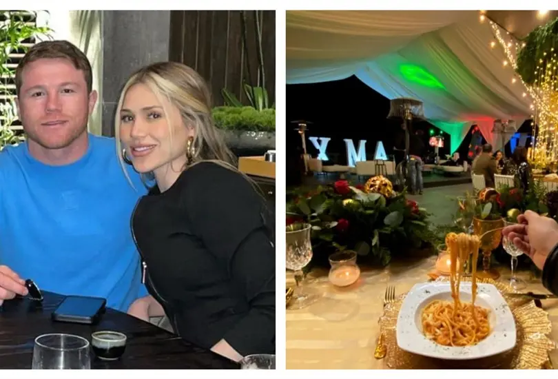As&iacute; fue la lujosa celebraci&oacute;n de Navidad de Canelo &Aacute;lvarez y su familia