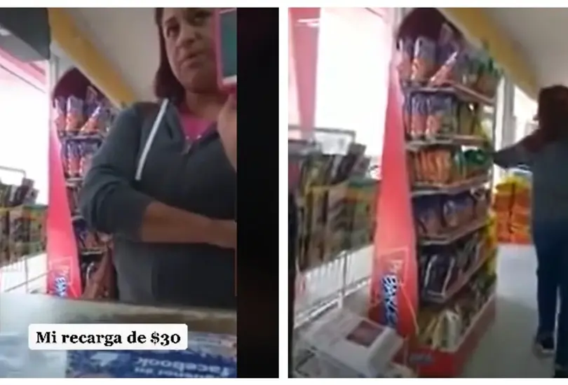 Me regresas mis 30 pesos, mujer se roba unas papas porque no le lleg&oacute; su recarga