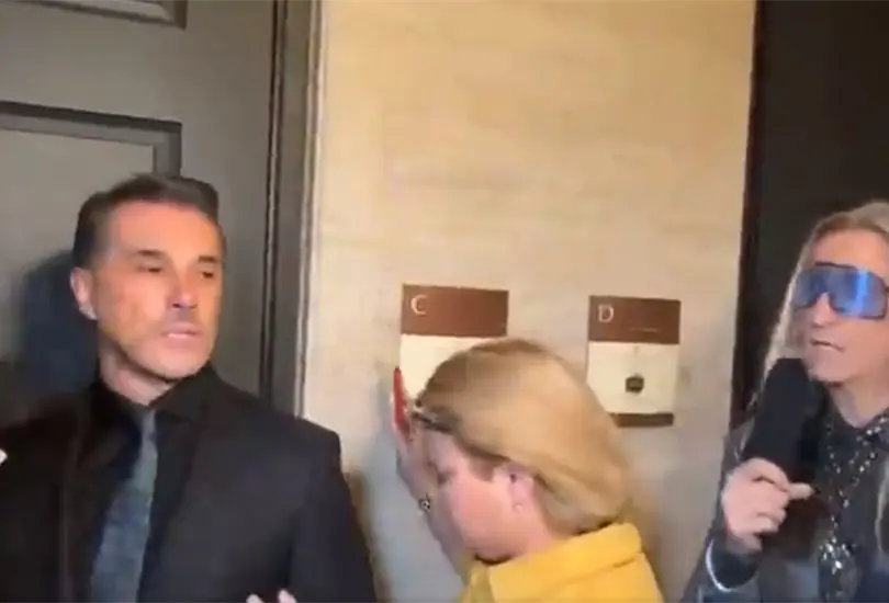 Sergio Mayer agrede y amenaza a Javier Ceriani de Chime No Like por pregunta sobre La Barbie | VIDEO Sergio Mayer agrede y amenaza a Javier Ceriani de Chime No Like por pregunta sobre La Barbie | VIDEO