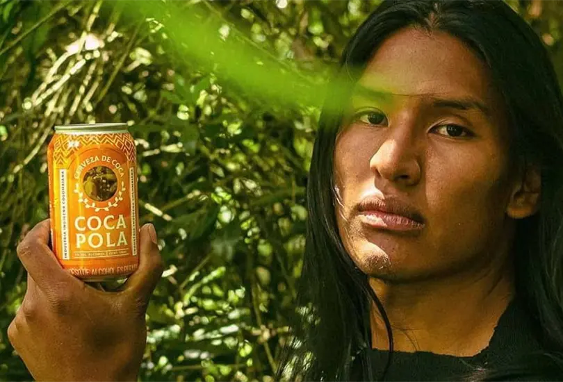 Refresquera intenta demandar a l&iacute;der ind&iacute;gena que hace productos con hojas de coca 