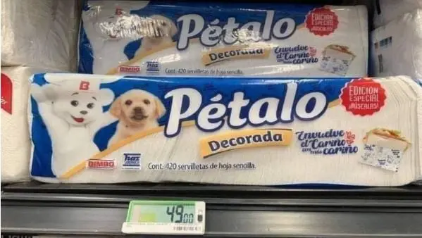 Osito Bimbo se va del pan pero reaparece en empaque de servilletas Osito Bimbo se va del pan pero reaparece en empaque de servilletas