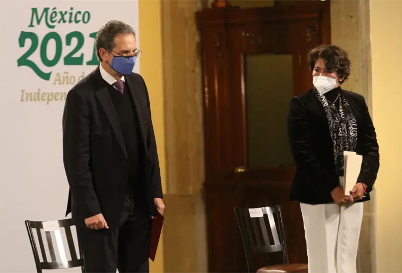 Cambios en el gabinete de AMLO; sale Moctezuma, entre Delfina Gómez a la SEP Cambios en el gabinete de AMLO; sale Moctezuma, entre Delfina Gómez a la SEP