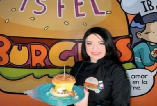 La actriz Violeta Isfel abre su segundo local de hamburguesas en la CDMX