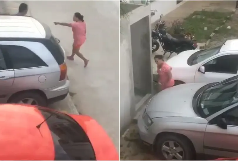Mujer poncha llantas al auto de su vecino y la apodan Lady Cuchillos Mujer poncha llantas al auto de su vecino y la apodan Lady Cuchillos