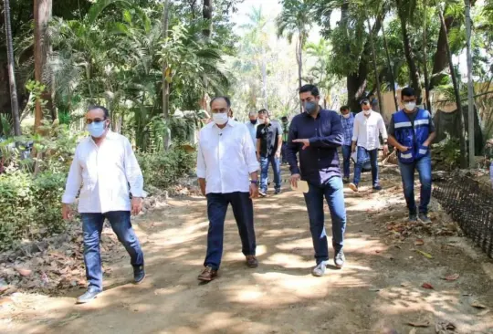 Avanza la remodelación del Parque Papagayo en Acapulco: Héctor Astudillo