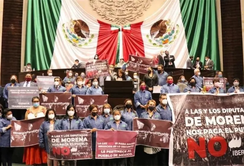 Diputados aprueban en lo general reforma el&eacute;ctrica propuesta por AMLO
