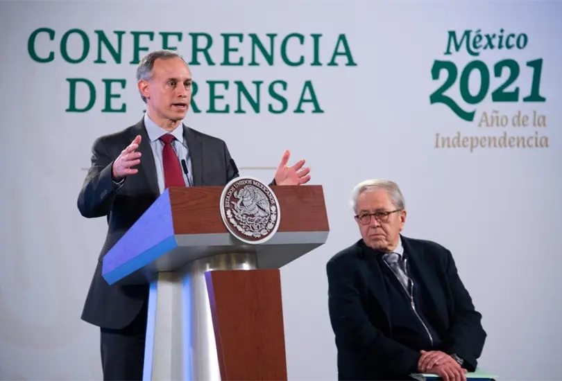 L&oacute;pez-Gatell recibe oxigenaci&oacute;n suplementaria contra COVID-19