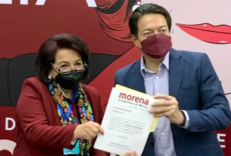 Morenistas cuestionan candidatura de Celia Maya en Querétaro Morenistas cuestionan candidatura de Celia Maya en Querétaro