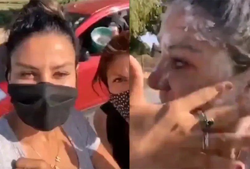 Lanzan harina y tierra a diputada; es ataque electoral, asegura Lanzan harina y tierra a diputada; es ataque electoral, asegura