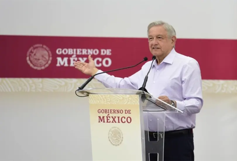AMLO ofrece protecci&oacute;n a candidatos contra el partido de la delincuencia organizada