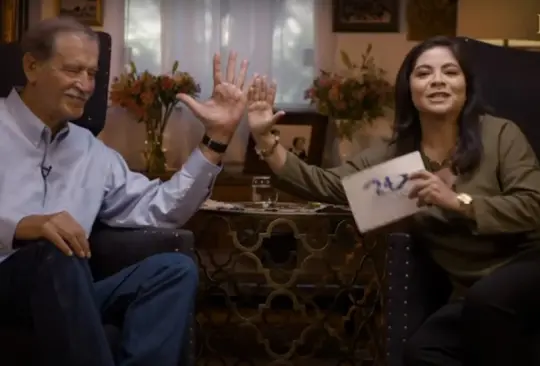 #VIDEO Vicente Fox debuta en sketch de comedia