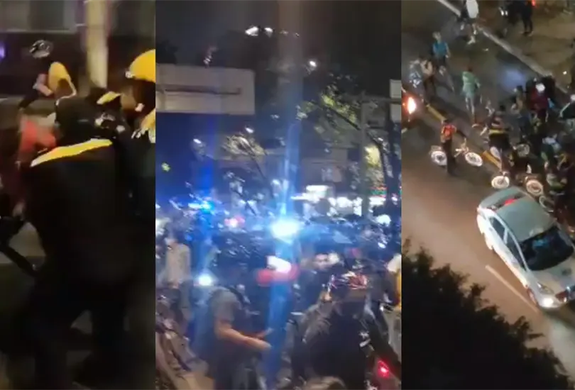 Destituyen a 11 policías de tránsito tras agresión a ciclistas Destituyen a 11 policías de tránsito tras agresión a ciclistas