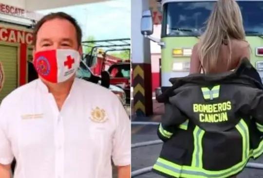 Destituyen a jefe de Bomberos de Cancún por sesión de fotos de modelo