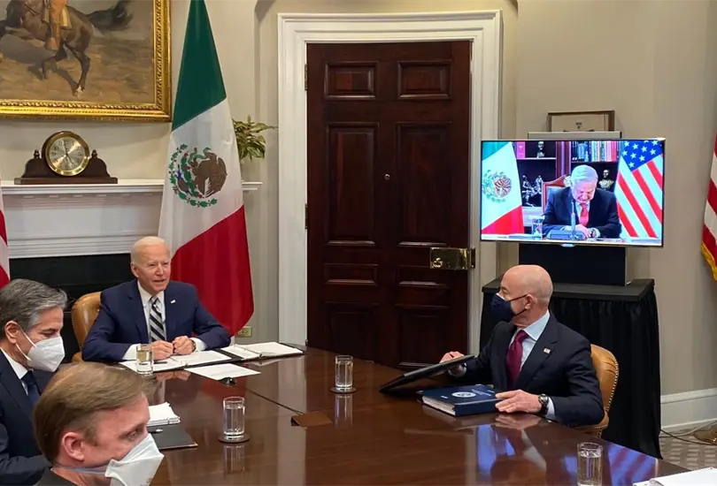 Bendito México, tan cerca de Dios y no tan lejos de EU, AMLO en reunión con Biden Bendito México, tan cerca de Dios y no tan lejos de EU, AMLO en reunión con Biden
