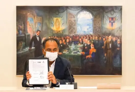 Guerrero garantiza comicios seguros tras firmar convenio con el INE Guerrero garantiza comicios seguros tras firmar convenio con el INE