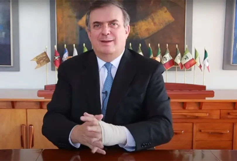 Ebrard informa que M&eacute;xico recibir&aacute; 2.7 millones de vacunas COVID de EU