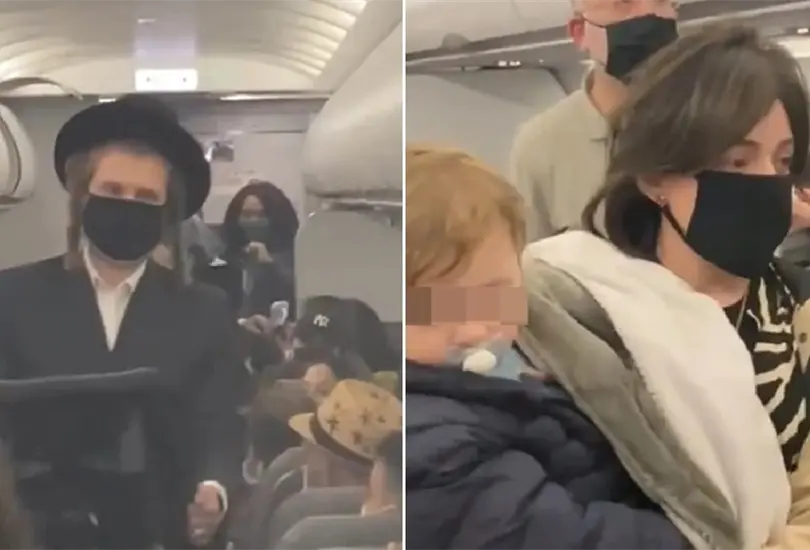 Aerolínea expulsa a familia de vuelo por bebé que no usaba cubrebocas Aerolínea expulsa a familia de vuelo por bebé que no usaba cubrebocas