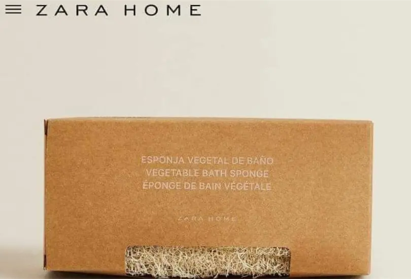 Tunden en redes sociales a Zara por vender estropajo premium en 300 pesos 