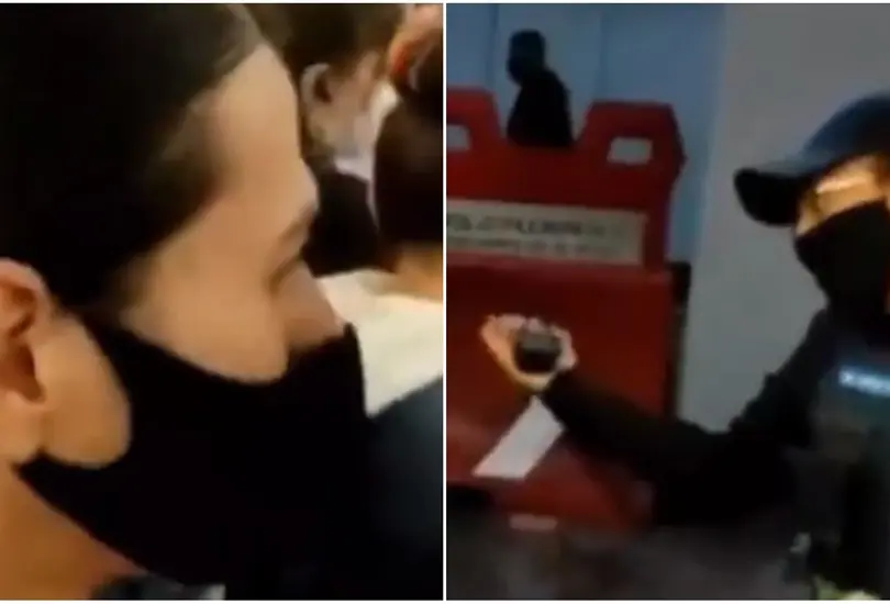 Discriminan a mujer trans por viajar en vag&oacute;n exclusivo en Metro de CDMX