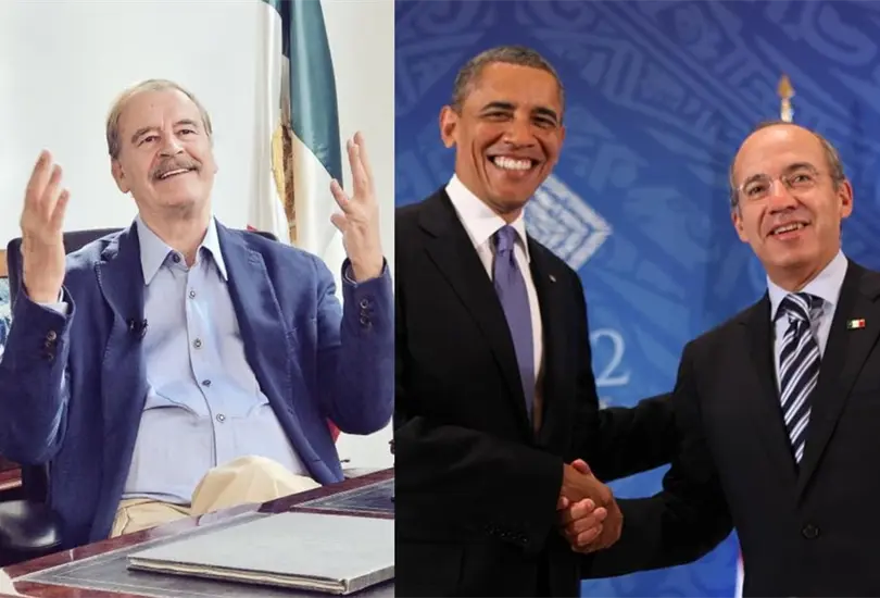 Calderón presume obsequio de Obama;Fox responde que son neoliberales y exitosos Calderón presume obsequio de Obama;Fox responde que son neoliberales y exitosos