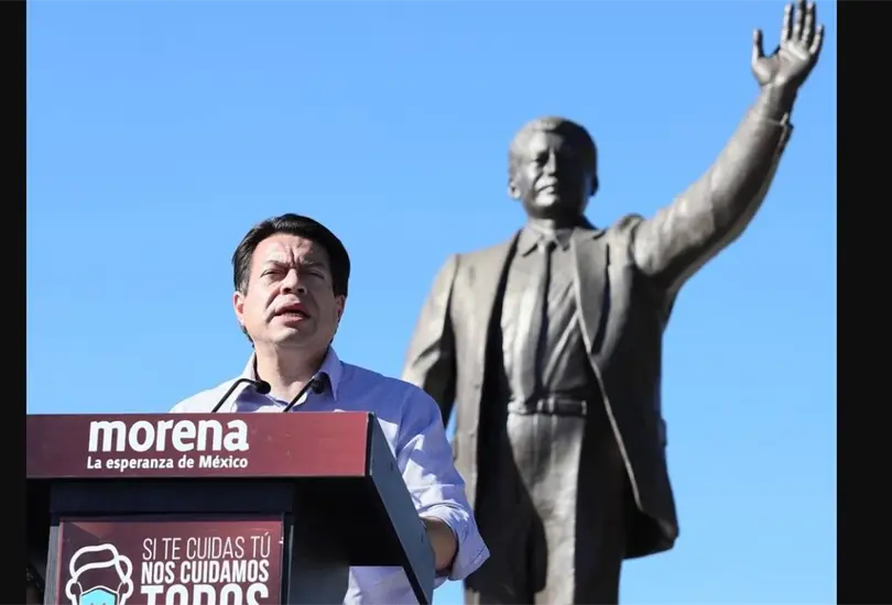 Mario Delgado dice que se debe considerar el exterminio del INE
