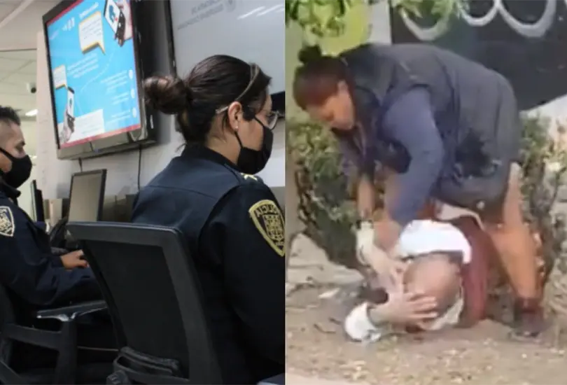 Arrestan a mujer acusada de agredir a un abuelito en vía pública Arrestan a mujer acusada de agredir a un abuelito en vía pública