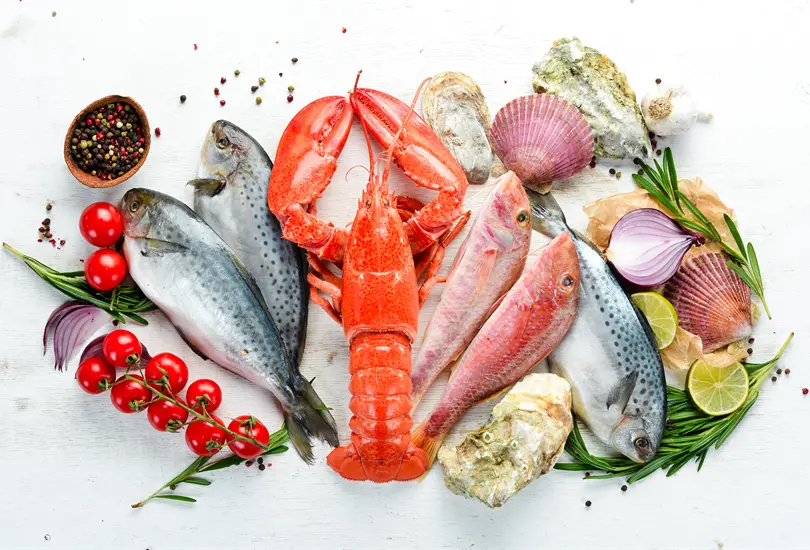 &iquest;Cu&aacute;les son los beneficios de comer pescados y mariscos?