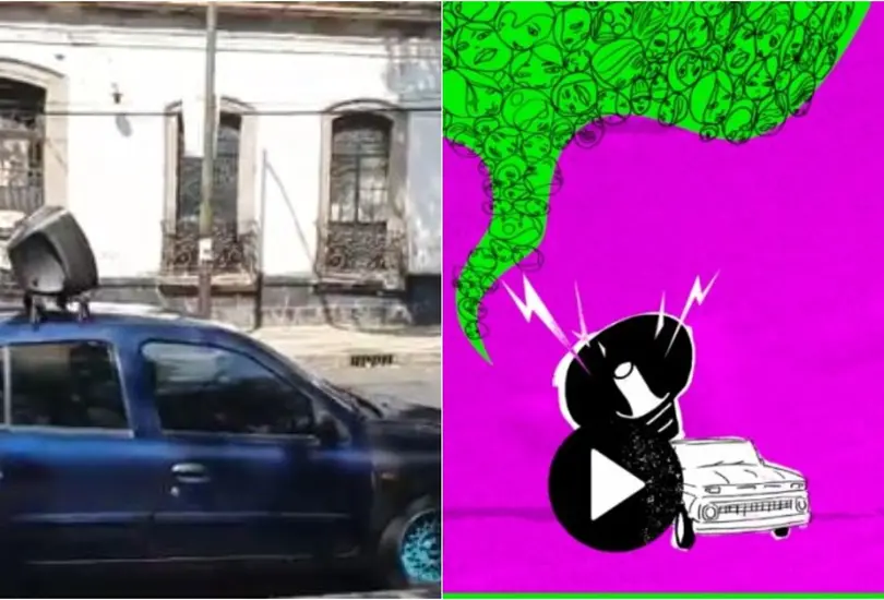 Audio de fierro viejo cambia por mensaje feminista Audio de fierro viejo cambia por mensaje feminista