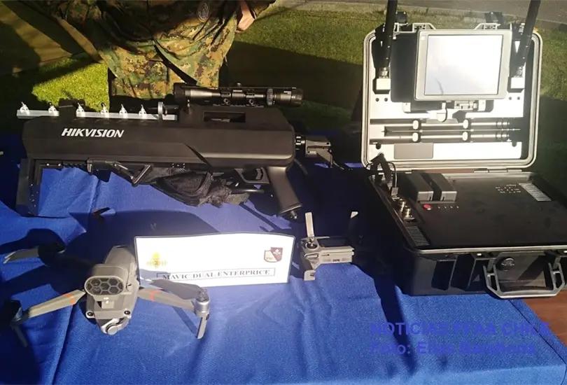 Marcha 8M: &iquest;C&oacute;mo funciona y cu&aacute;nto cuesta un inhibidor de drones?
