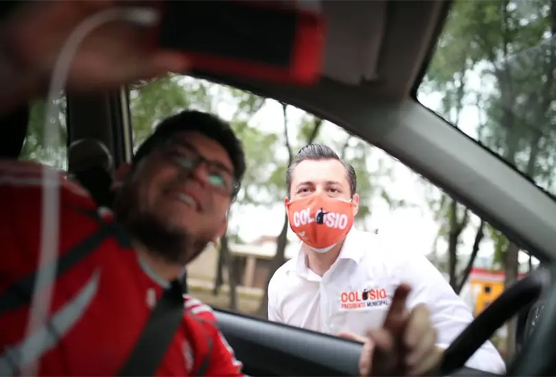 Colosio Riojas y Samuel Garc&iacute;a hacen campa&ntilde;a juntos en Monterrey