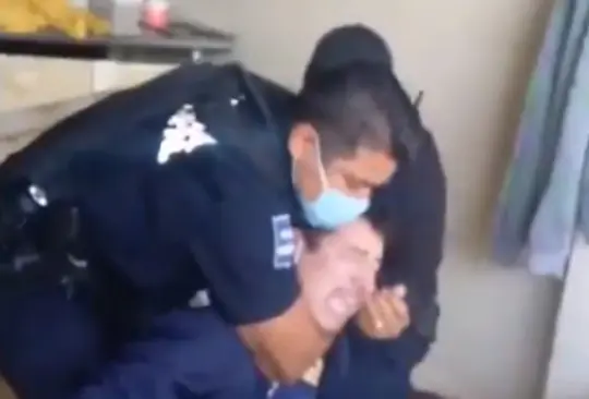 ¡Me va a matar!, clama hombre víctima de abuso policiaco en Tijuana