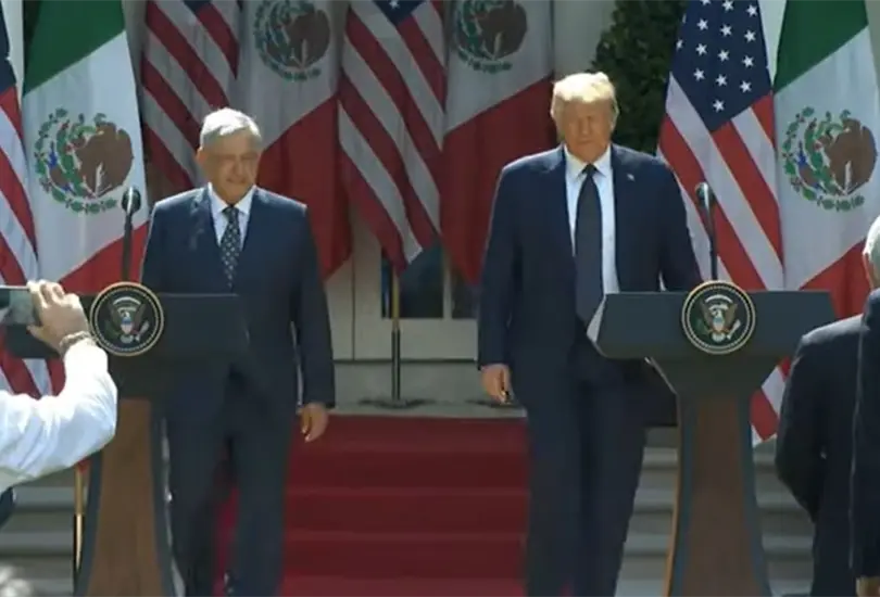 Periodista de Suecia cuestiona a AMLO sobre su cercanía con Trump Periodista de Suecia cuestiona a AMLO sobre su cercanía con Trump