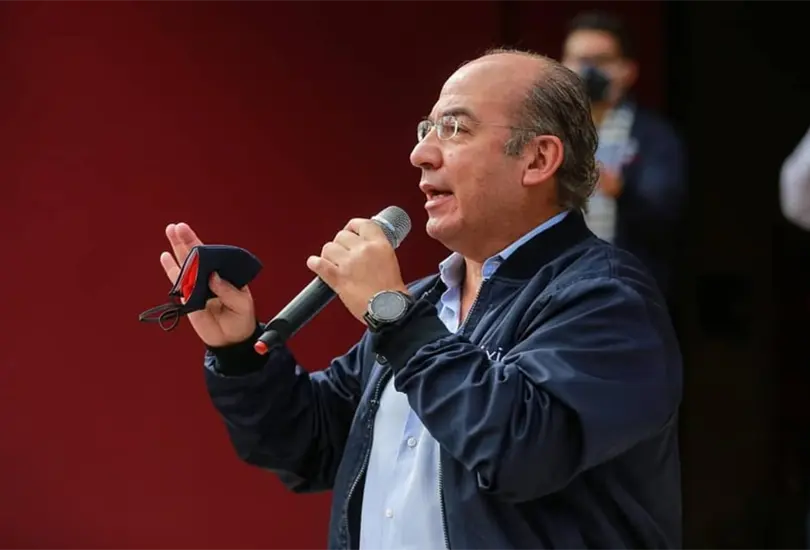 Calderón se considera perseguido político por el gobierno de AMLO Calderón se considera perseguido político por el gobierno de AMLO