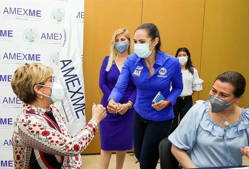 Las empresarias son el pilar para la reactivación económica en León: Alejandra Gutiérrez Las empresarias son el pilar para la reactivación económica en León: Alejandra Gutiérrez