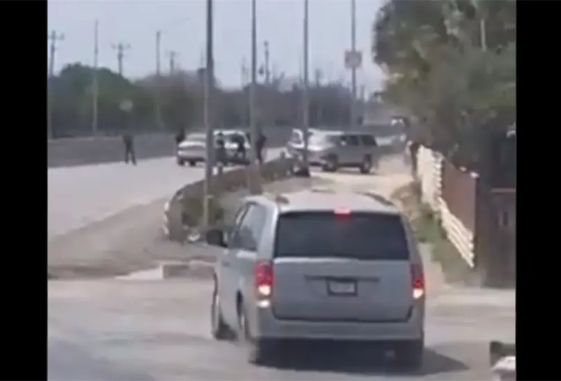Difunden asalto a automovilistas por integrantes del C&aacute;rtel del Golfo