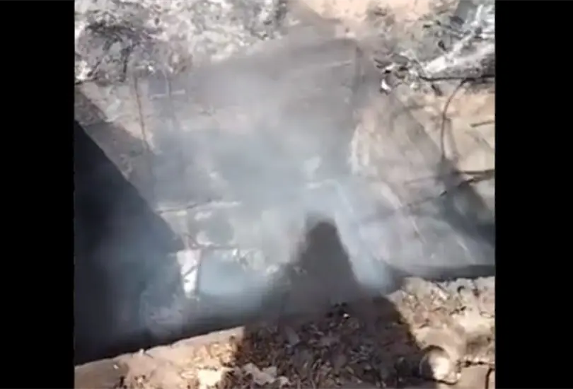 Madres Buscadoras de Sonora hallan incinerador clandestino ardiendo Madres Buscadoras de Sonora hallan incinerador clandestino ardiendo