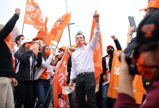 Colosio Riojas llama a defender el voto naranja en Monterrey