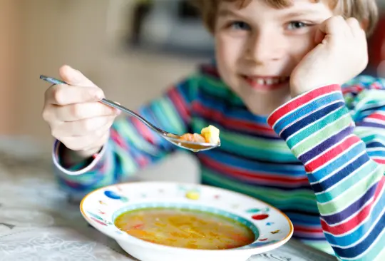 Sopas una opción divertida y nutritiva