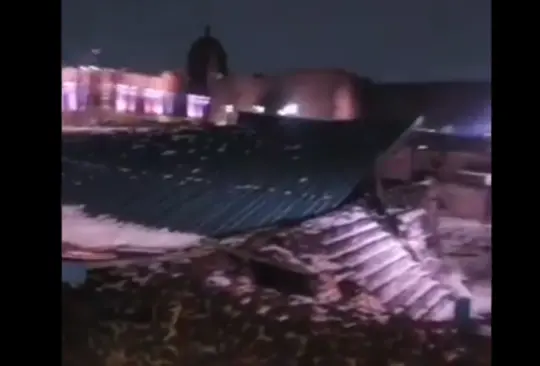 Granizada colapsa estructura del Templo Mayor en la CDMX; así será el clima el 29 de abril