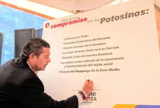 El plan cultural de Octavio Pedroza para San Luis Potosí