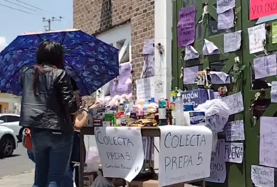 Estudiantes organizan colecta para maestra de la UAEMex agredida Estudiantes organizan colecta para maestra de la UAEMex agredida