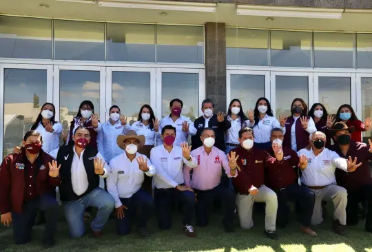 Delgado y Monreal revisan avances de campaña en Zacatecas Delgado y Monreal revisan avances de campaña en Zacatecas